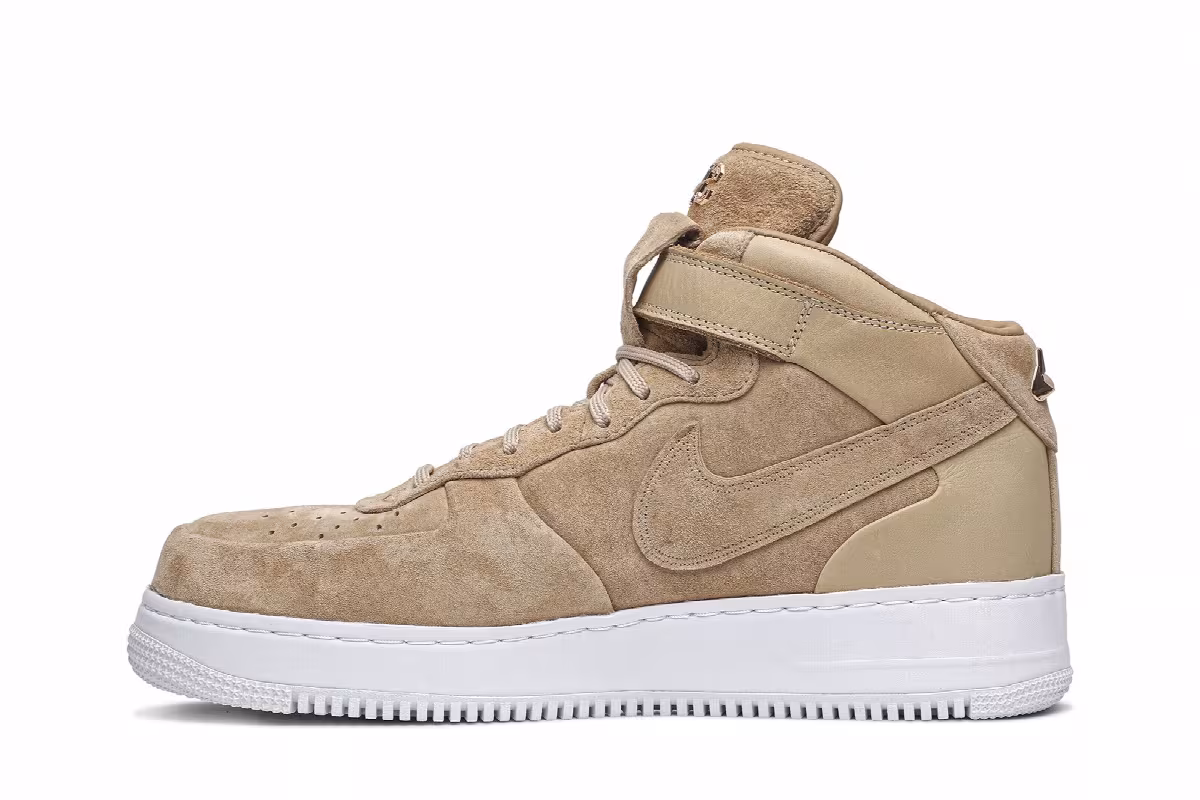 Victor Cruz x Nike Air Force 1 Mid Vachetta Tan, view 4