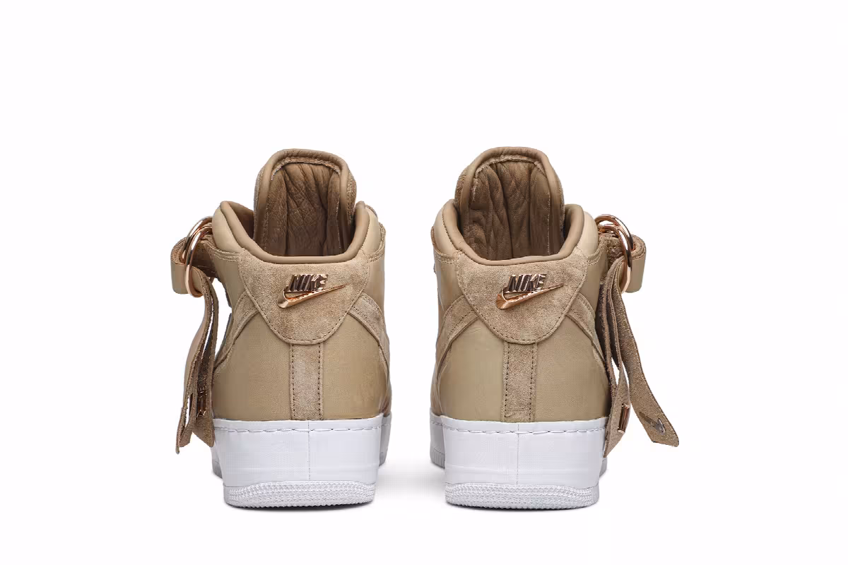 Victor Cruz x Nike Air Force 1 Mid Vachetta Tan, view 7