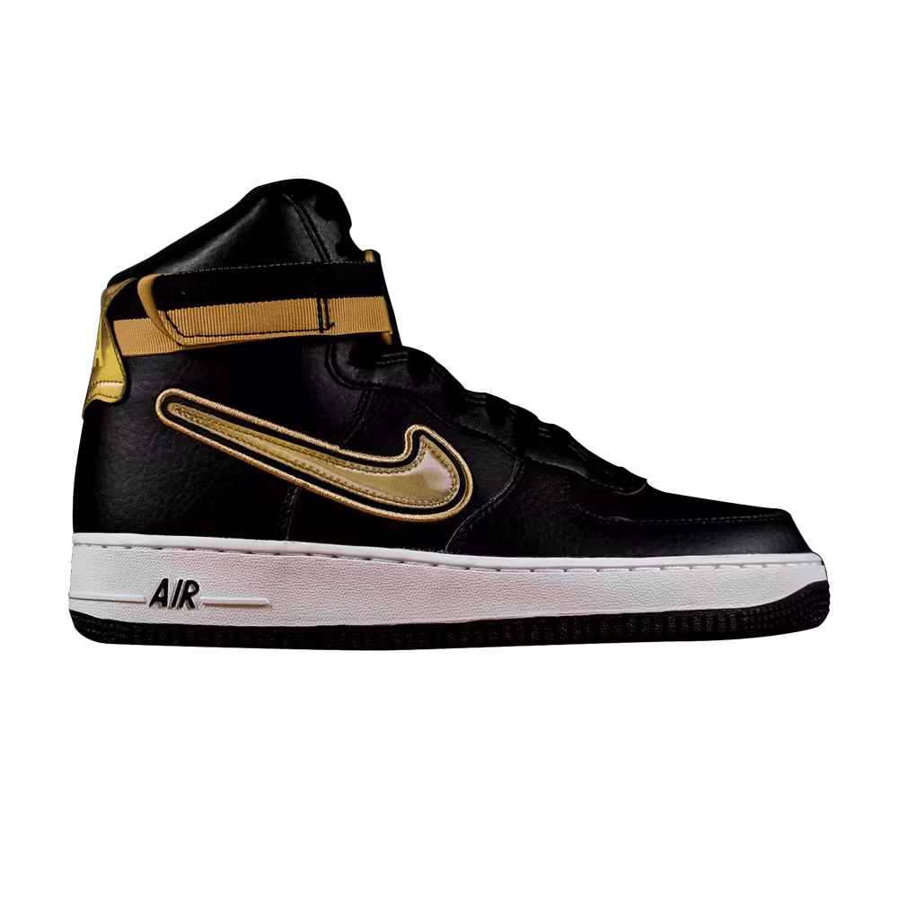 NBA x Nike Air Force 1 High Metallic Gold