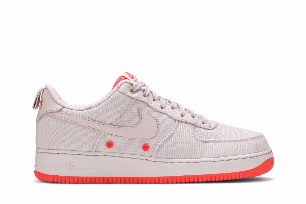 Nike Air Force 1 07 Canvas Desert Sand, view 2