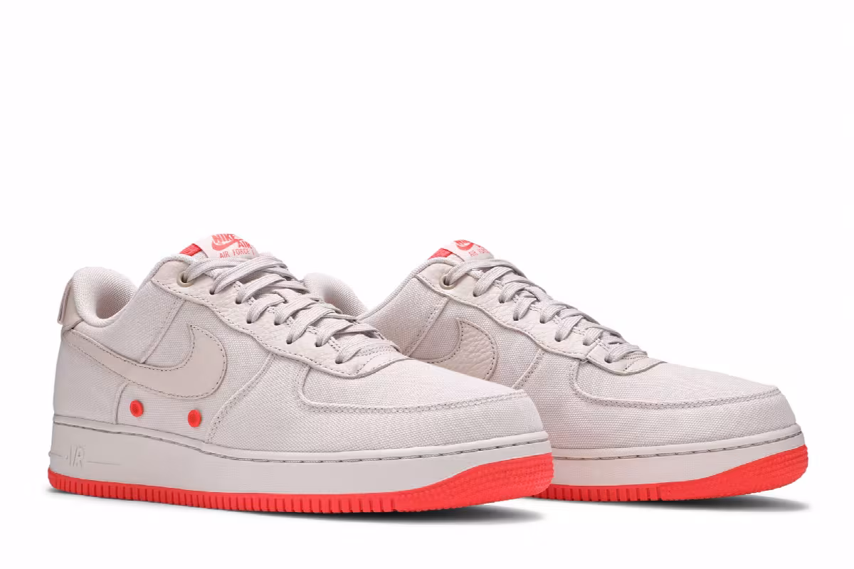Nike Air Force 1 07 Canvas Desert Sand, view 9