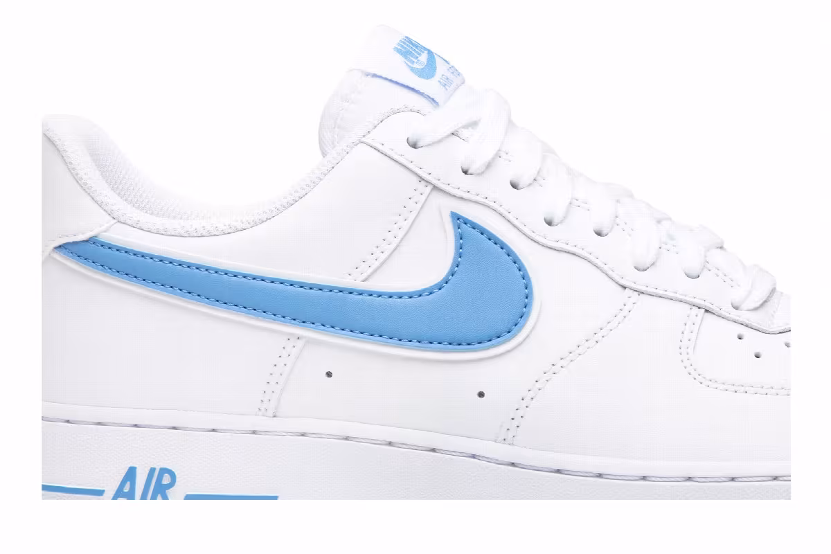 Nike Air Force 1 University Blue, view 3