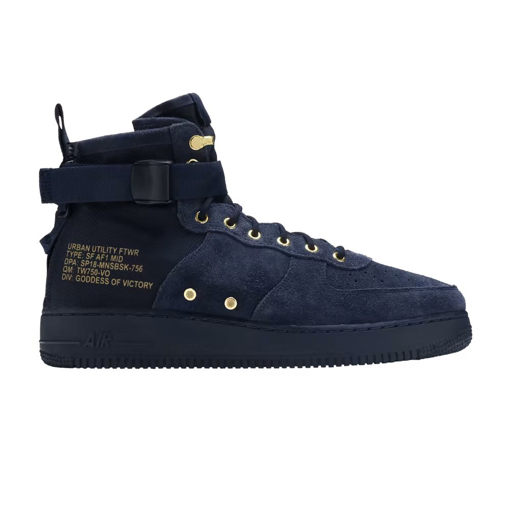 Nike SF Air Force 1 Mid Obsidian
