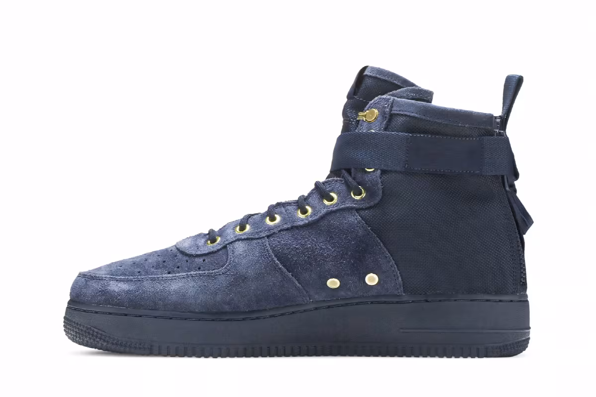 Nike SF Air Force 1 Mid Obsidian, view 4