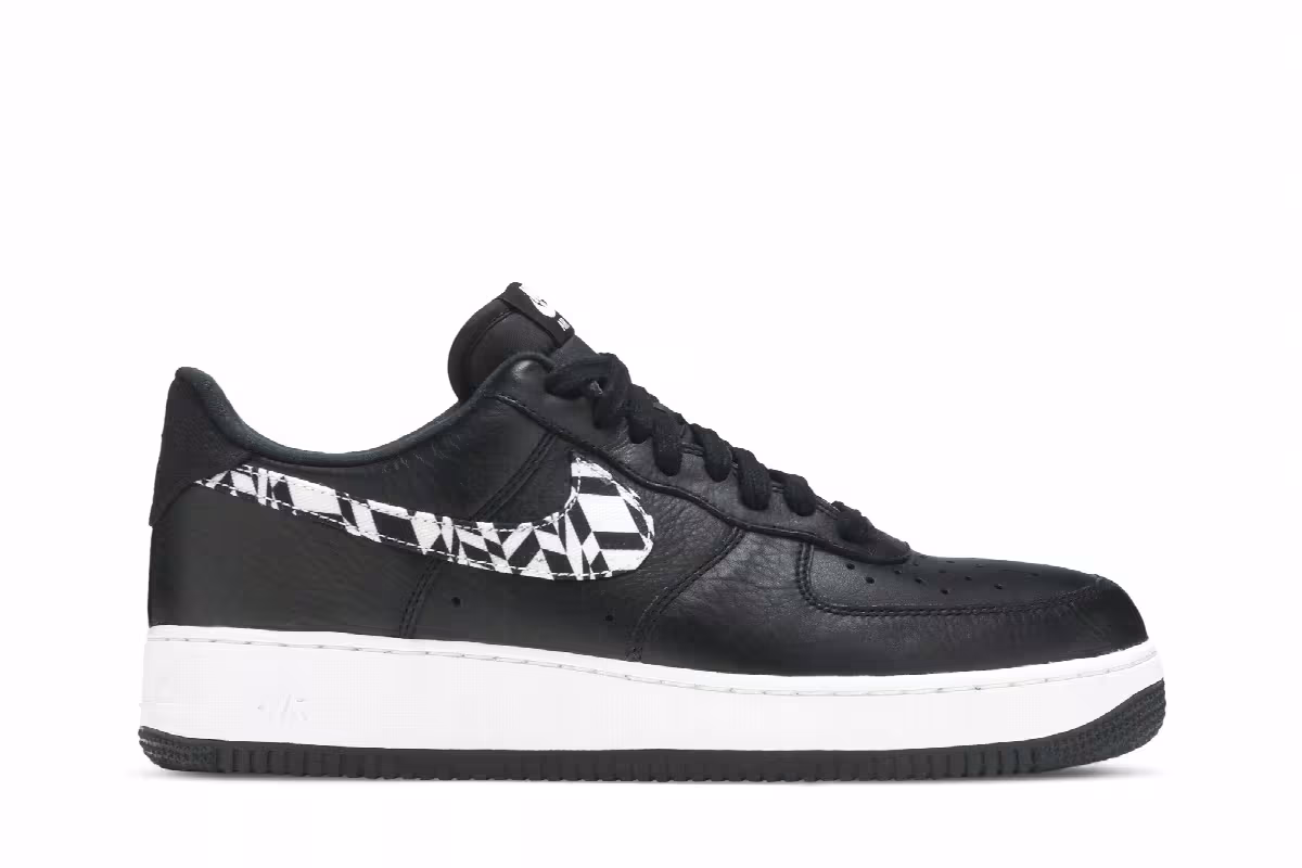 Nike Air Force 1 Low Tiger Camo Black, view 2