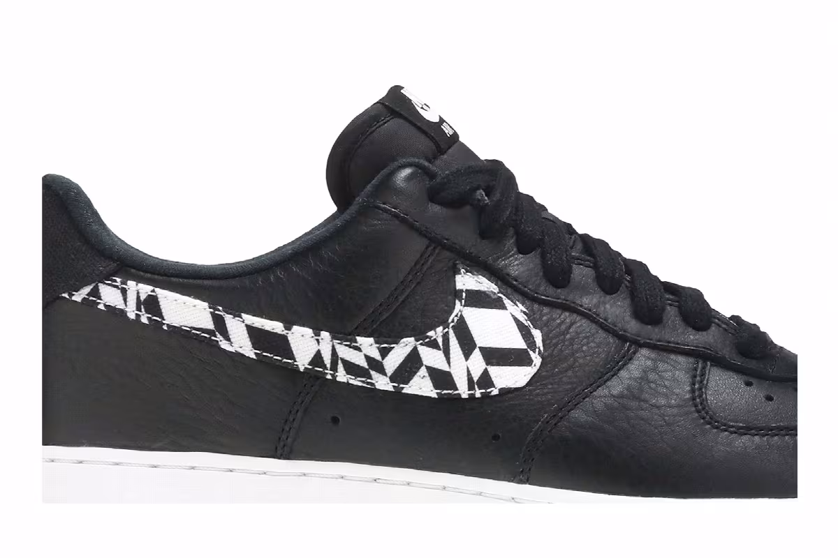 Nike Air Force 1 Low Tiger Camo Black, view 3
