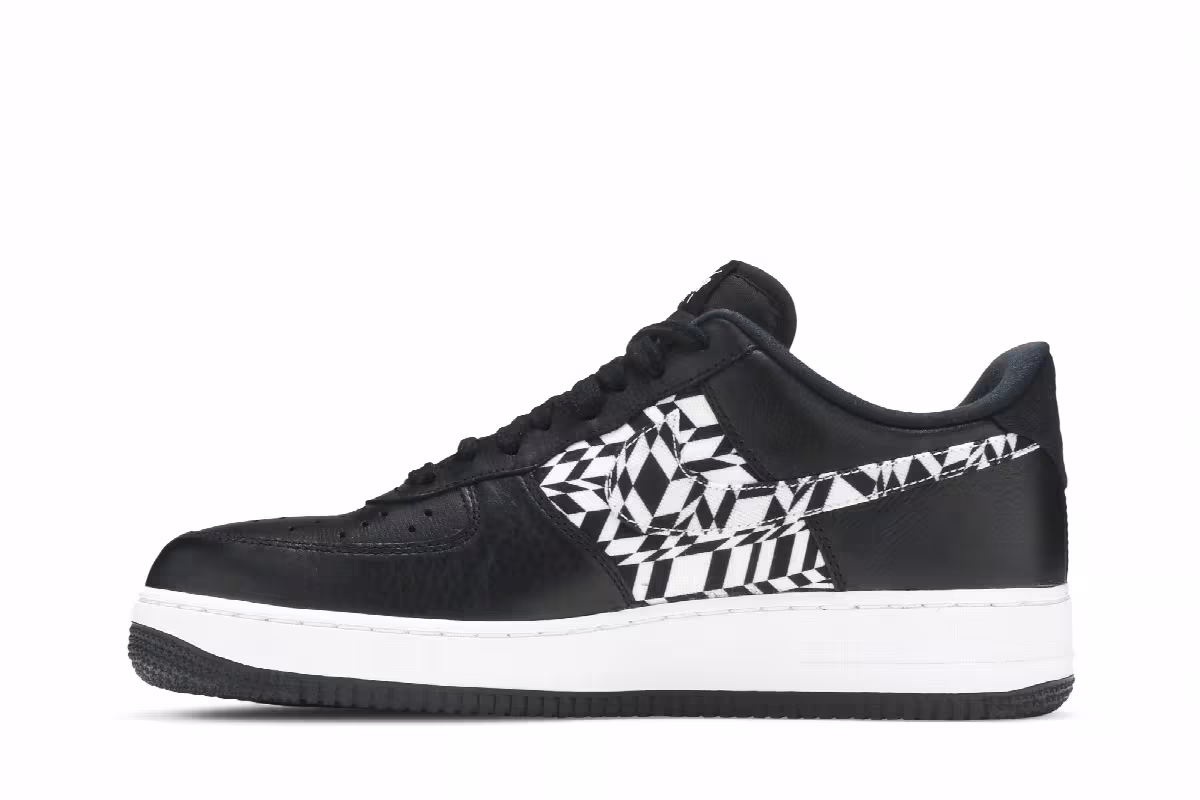 Nike Air Force 1 Low Tiger Camo Black, view 4