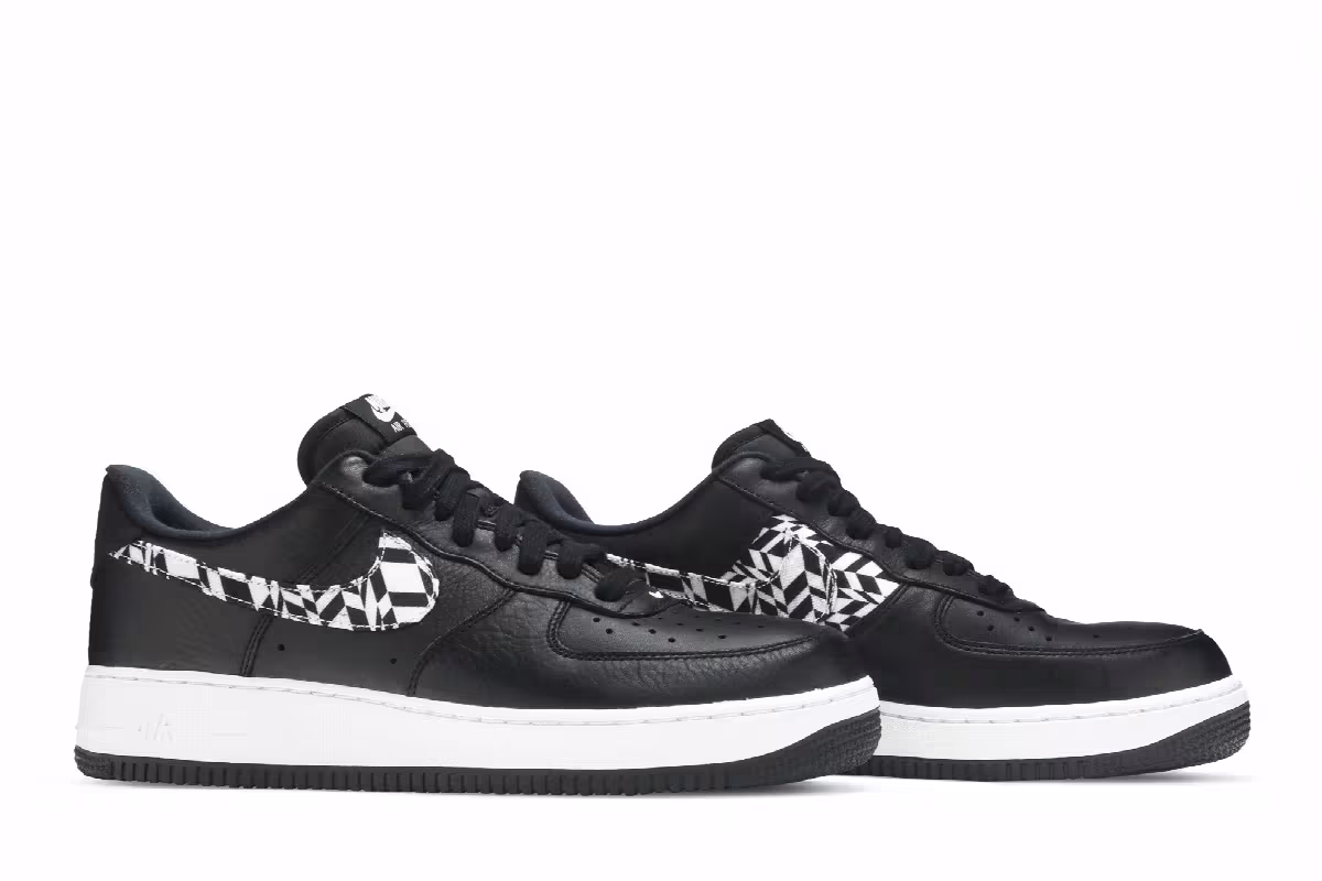 Nike Air Force 1 Low Tiger Camo Black, view 9
