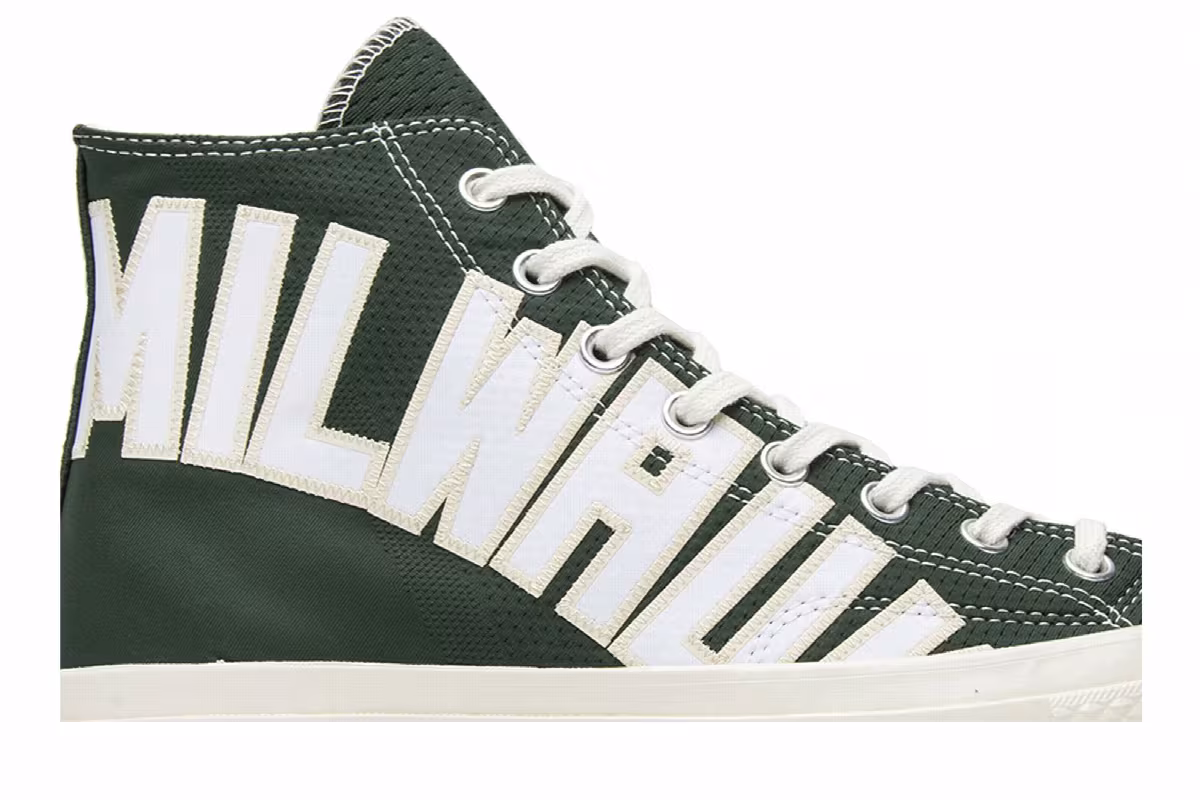Converse Chuck Taylor All Star Premium Hi Milwaukee Bucks, view 3
