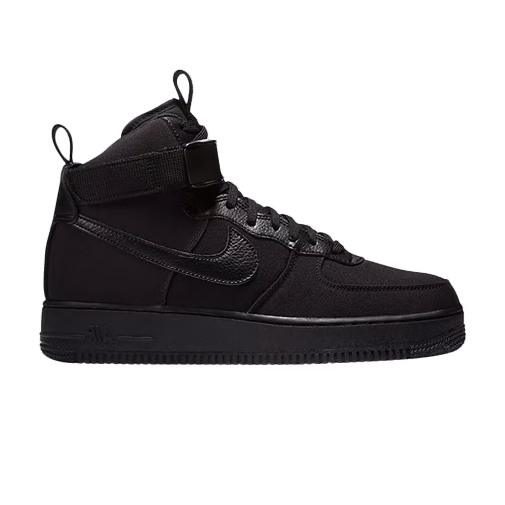 Nike Air Force 1 High Black Canvas