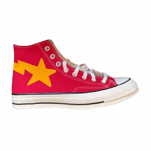 Chinatown Market x A Bathing Ape x Converse Chuck Taylor All Star High 'Red Ivory'