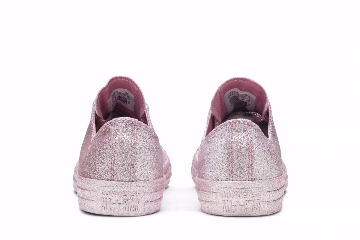 Converse Chuck Taylor All Star Low Pink Glitter, view 7