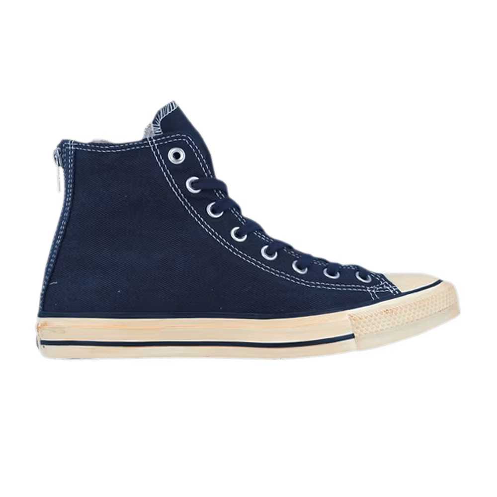 Converse Chuck Taylor All Star Back Zip High Navy