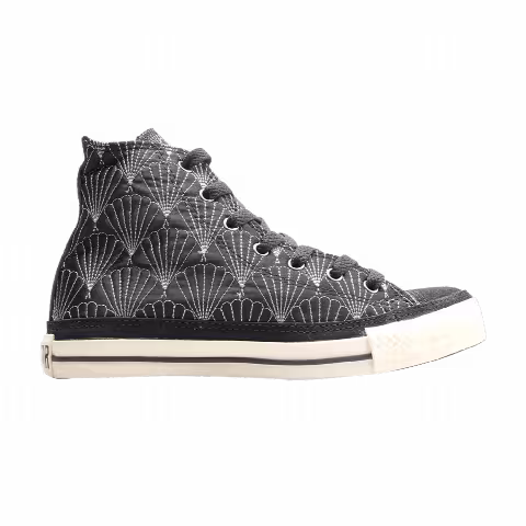 Converse Chuck Taylor All Star Quilted High 'Black Shells'
