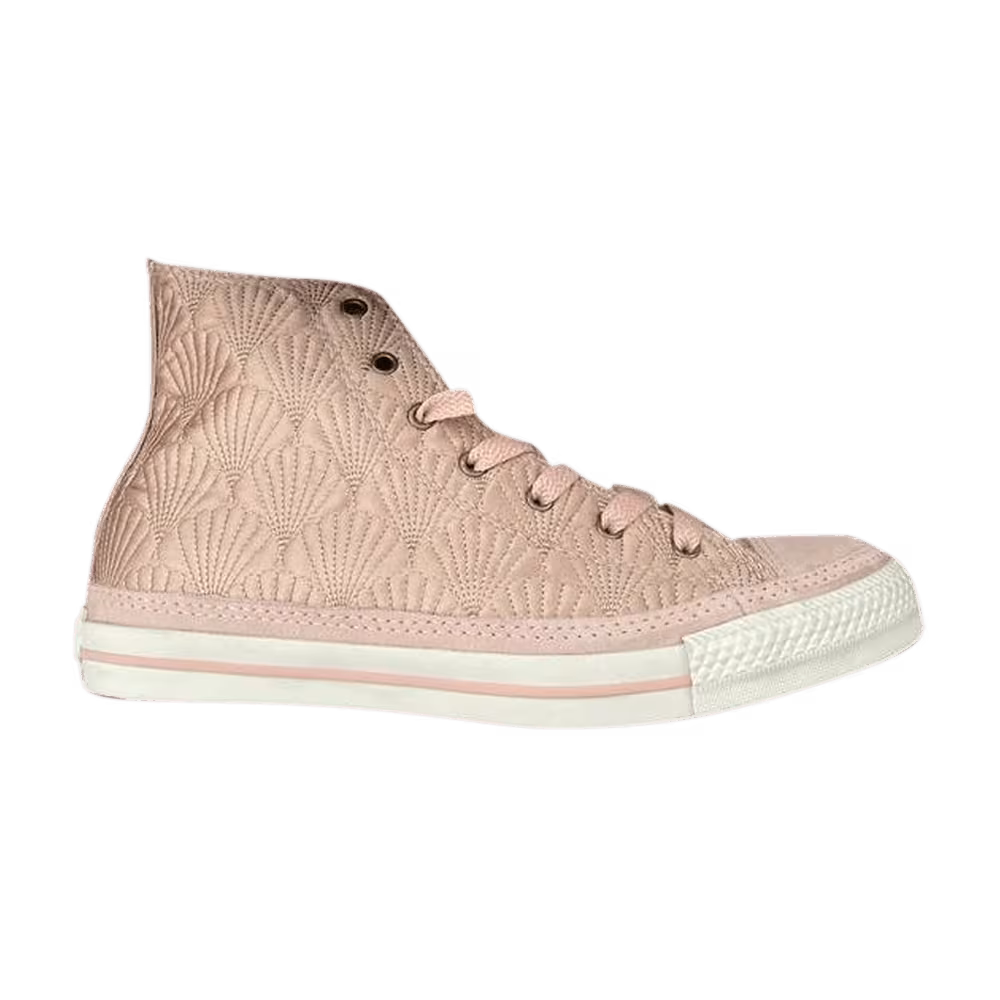 Converse Chuck Taylor All Star Quilted High Rose Shells