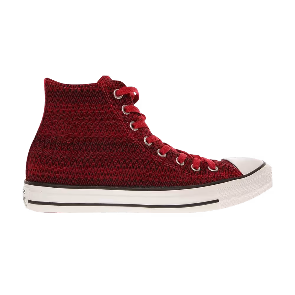 Converse Chuck Taylor All Star High Red Zig Zag