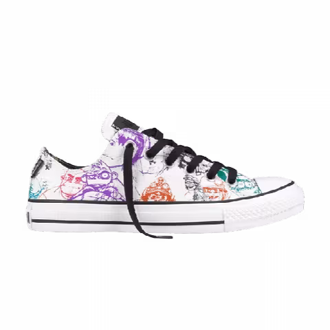 Converse Gorillaz x Chuck Taylor All Star Ox 'White Black'