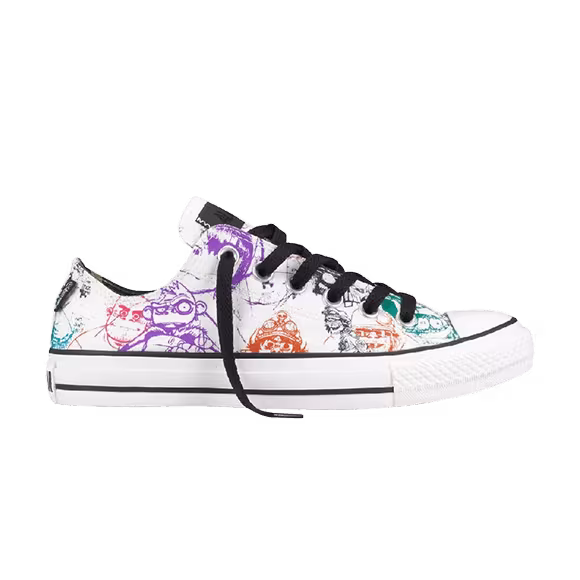 Converse Gorillaz x Chuck Taylor All Star Ox White Black