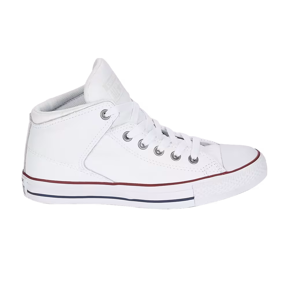 Converse Chuck Taylor All Star Street Hi White Garnet