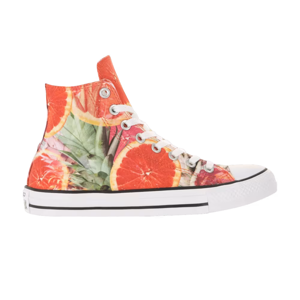 Converse Chuck Taylor All Star High Grapefruit Print