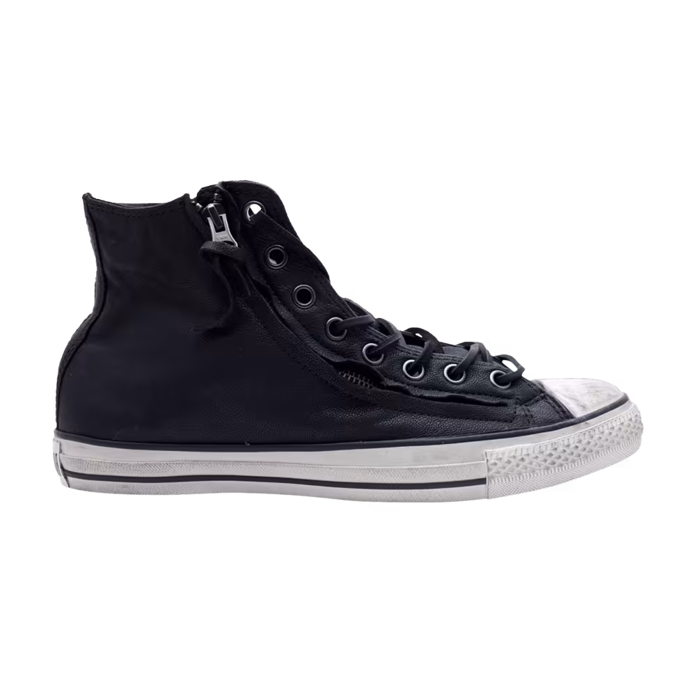 Converse Chuck Taylor All Star Double Zip Hi Black Off White