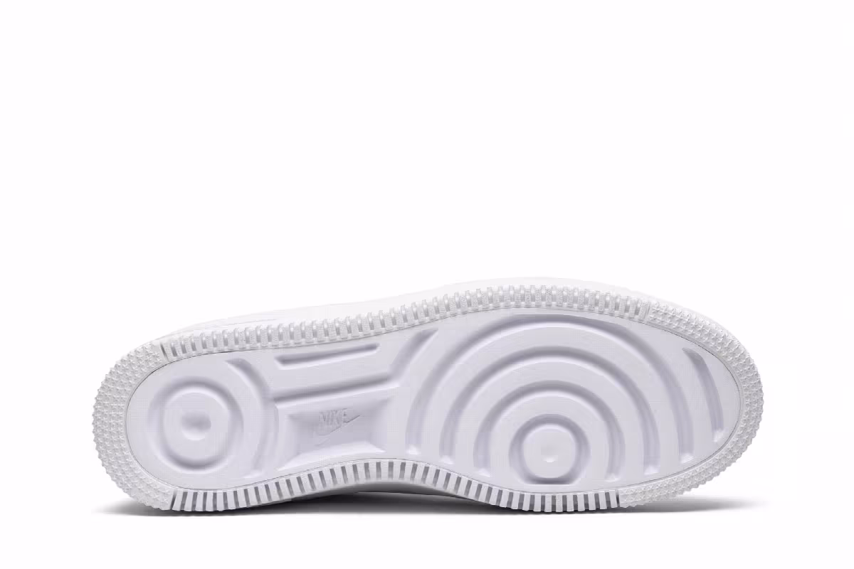 Nike Women's Air Force 1 Sage Low Triple White, view 5