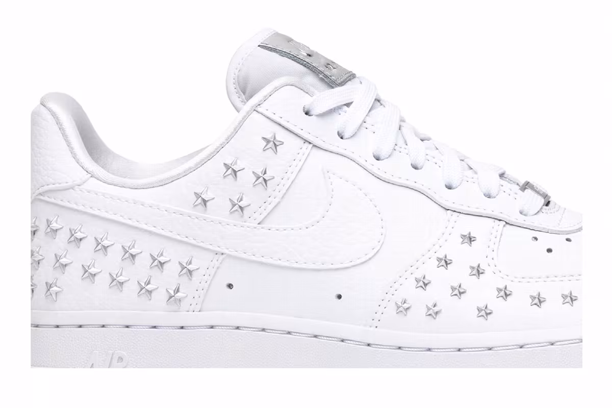 Nike Women's Air Force 1 Low Star-Studded, view 3