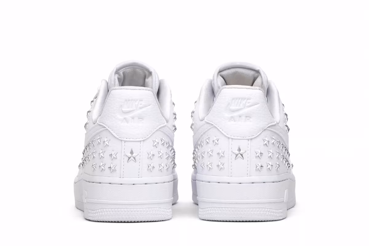 Nike Women's Air Force 1 Low Star-Studded, view 7
