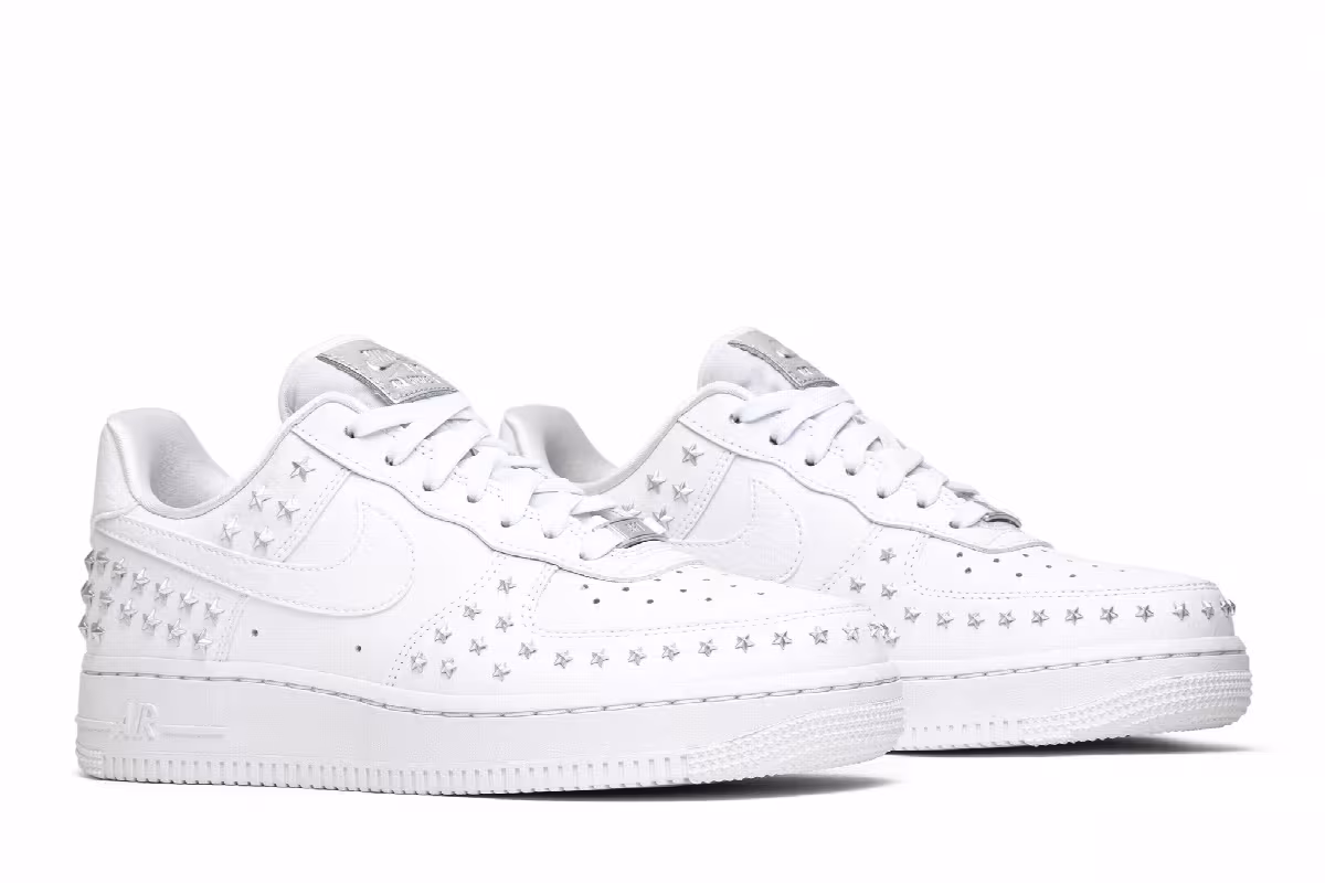 Nike Women's Air Force 1 Low Star-Studded, view 9