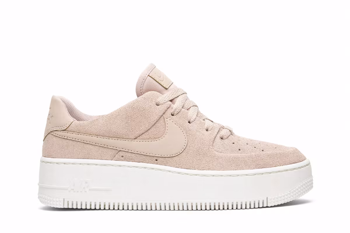 Nike Women's Air Force 1 Sage Low Particle Beige, view 2