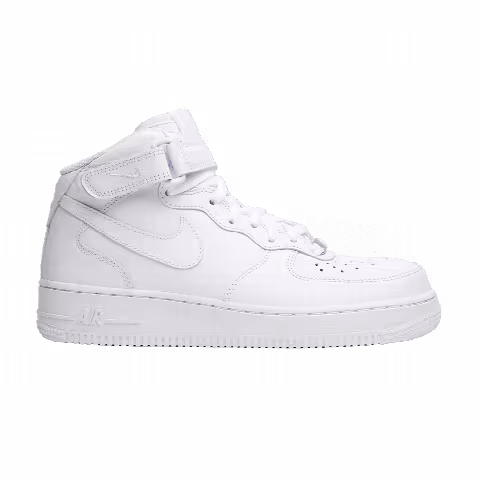 Nike Wmns Air Force 1 Mid 07 Leather 'Triple White'
