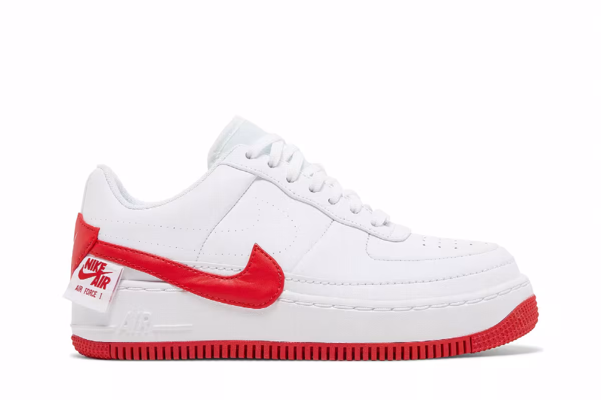 Nike Women's Air Force 1 Jester University Red, view 2