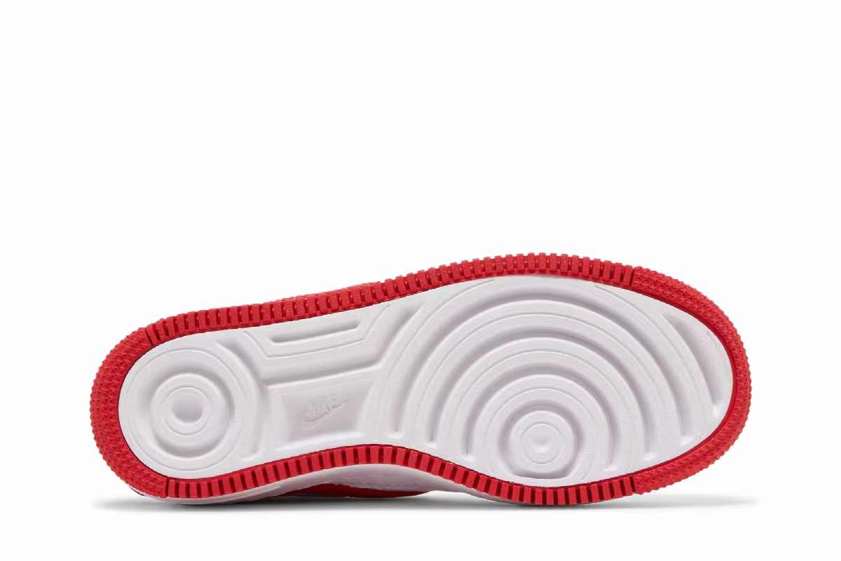 Nike Women's Air Force 1 Jester University Red, view 5