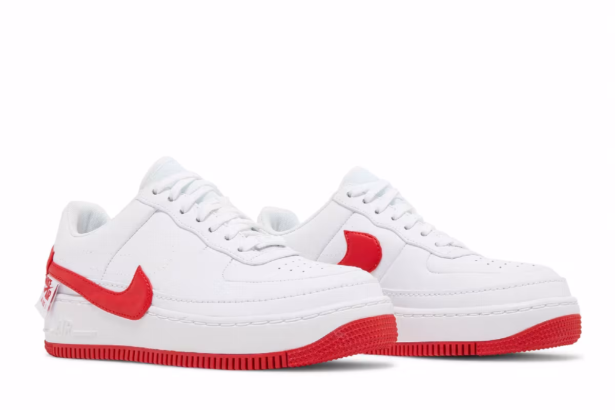 Nike Women's Air Force 1 Jester University Red, view 9