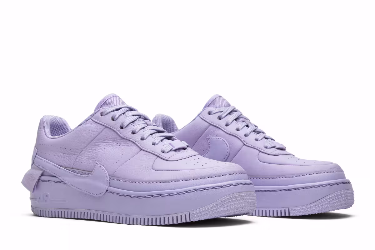 Nike Women's Air Force 1 Jester XX Violet Mist, view 9