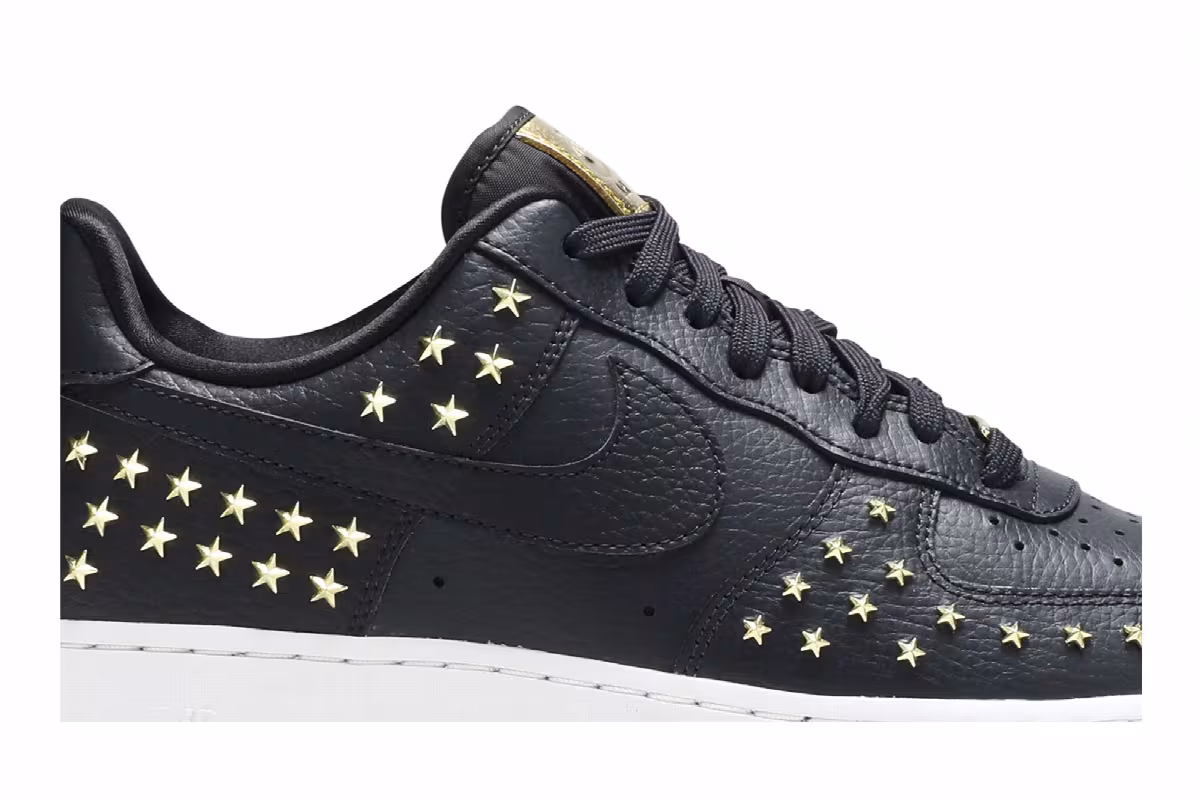 Nike Women's Air Force 1 Low Star-Studded, view 3