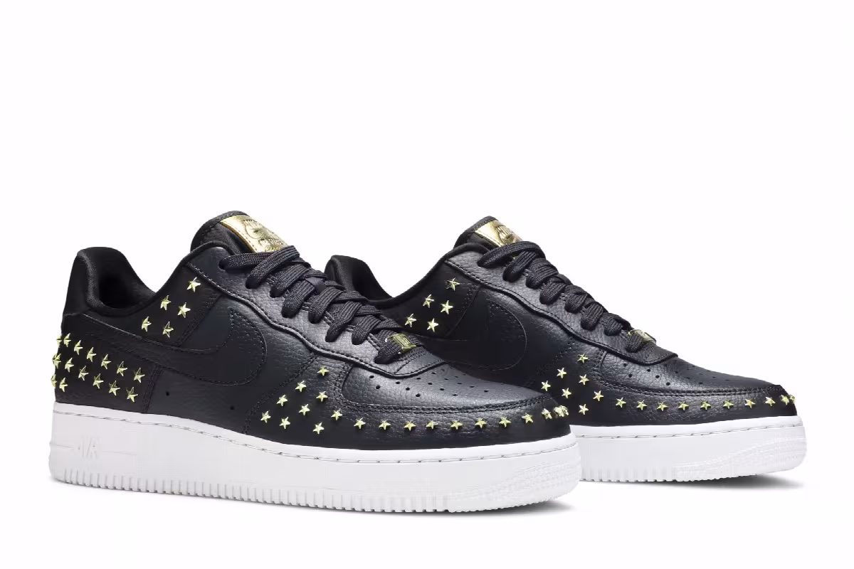 Nike Women's Air Force 1 Low Star-Studded, view 9