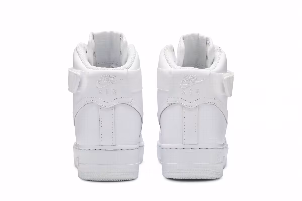 Nike Women's Air Force 1 High White, view 7