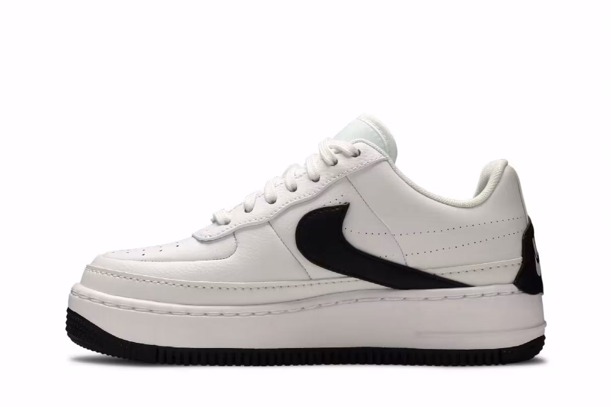 Nike Women's Air Force 1 Jester XX White Black, view 4