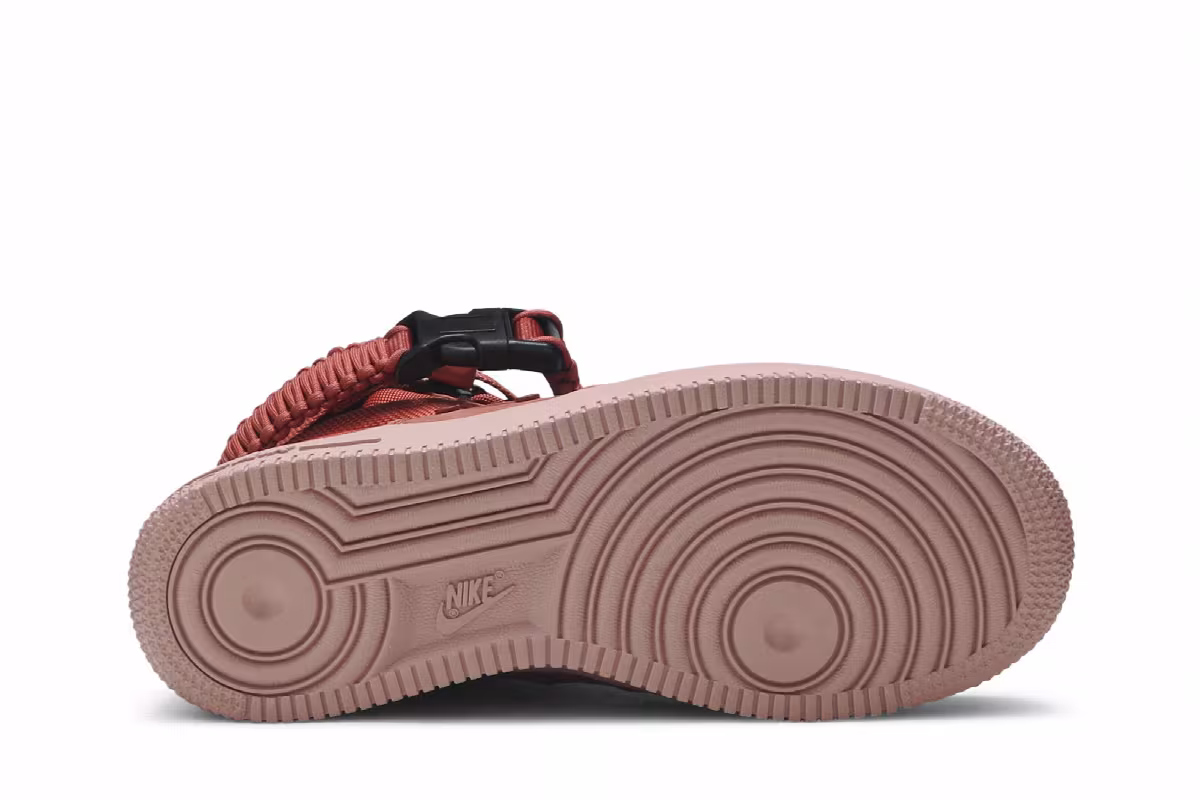 Nike Women's SF Air Force 1 High Dusty Peach, view 5