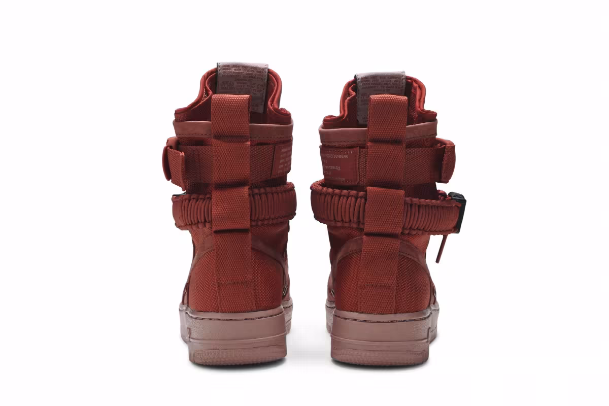 Nike Women's SF Air Force 1 High Dusty Peach, view 7