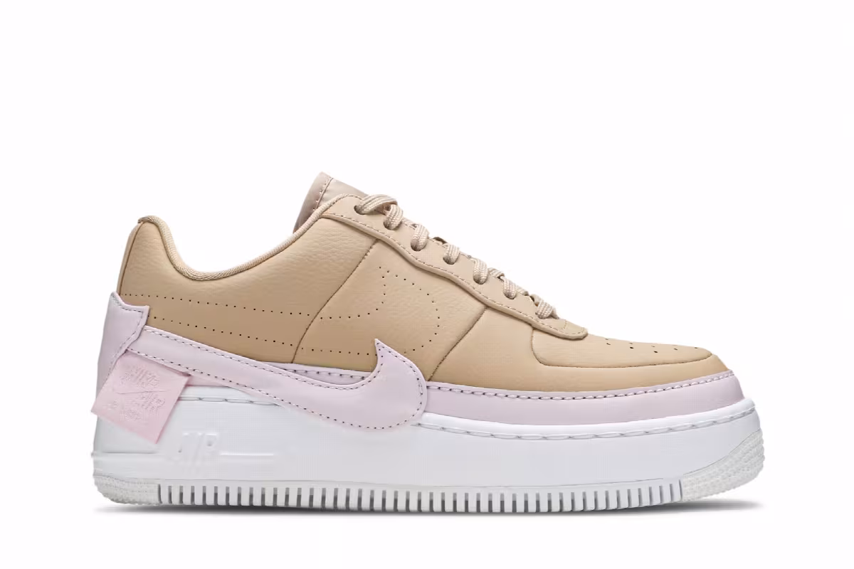 Nike Women's Air Force 1 Jester XX Bio Beige Pink, view 2