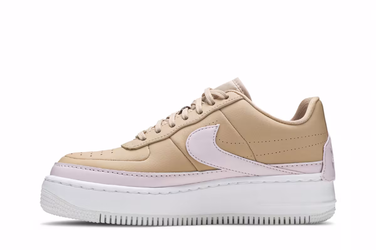 Nike Women's Air Force 1 Jester XX Bio Beige Pink, view 4