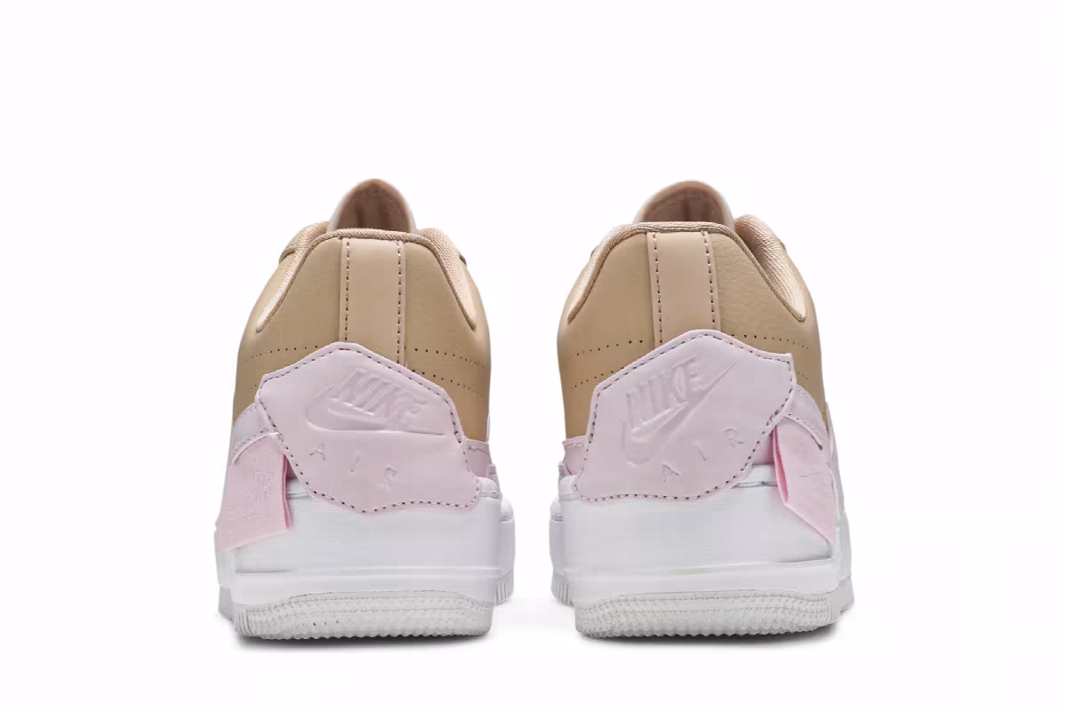 Nike Women's Air Force 1 Jester XX Bio Beige Pink, view 7