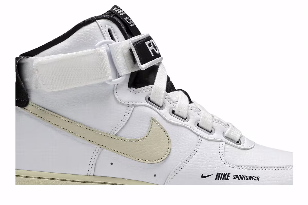 Nike Women's Air Force 1 High Utility White, view 3