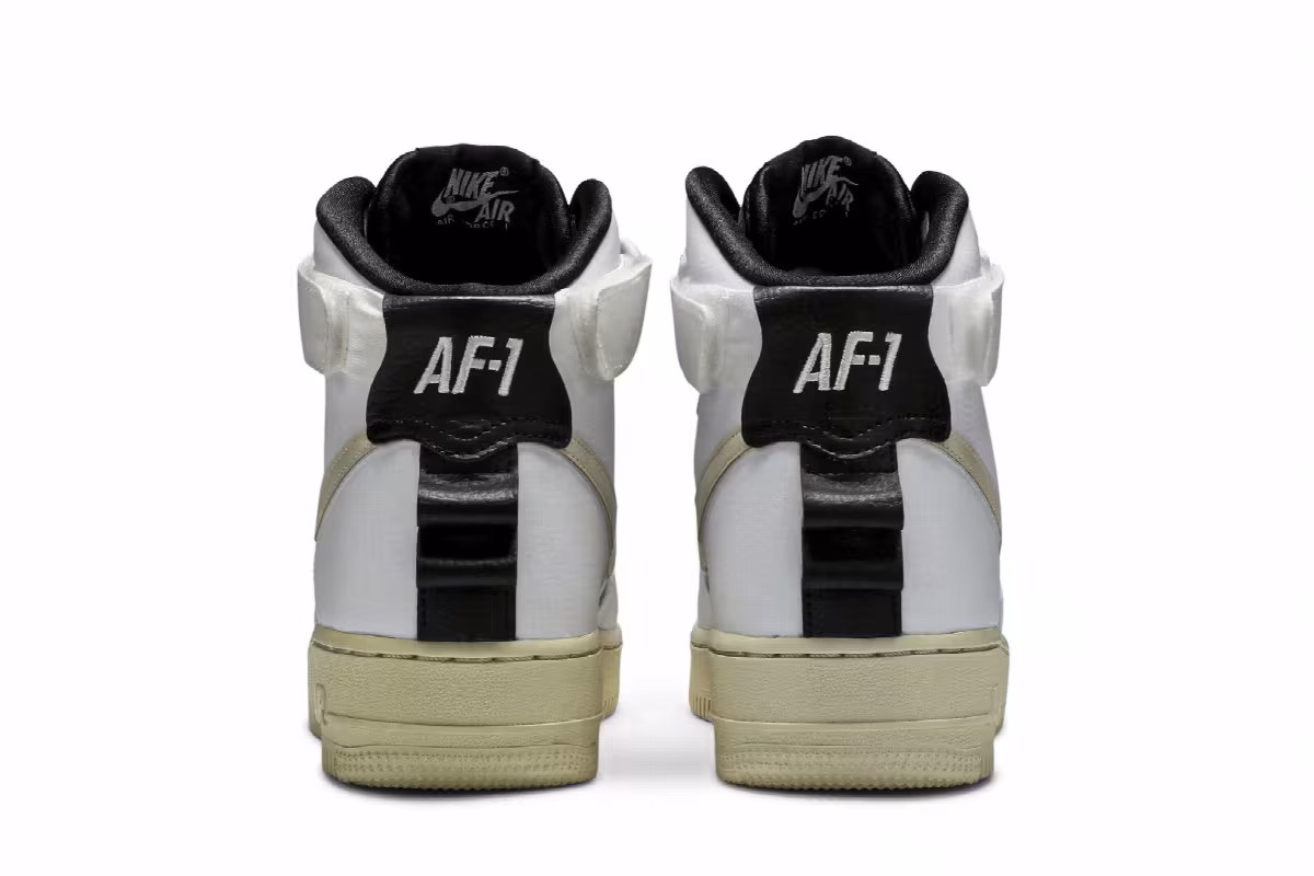 Nike Women's Air Force 1 High Utility White, view 7