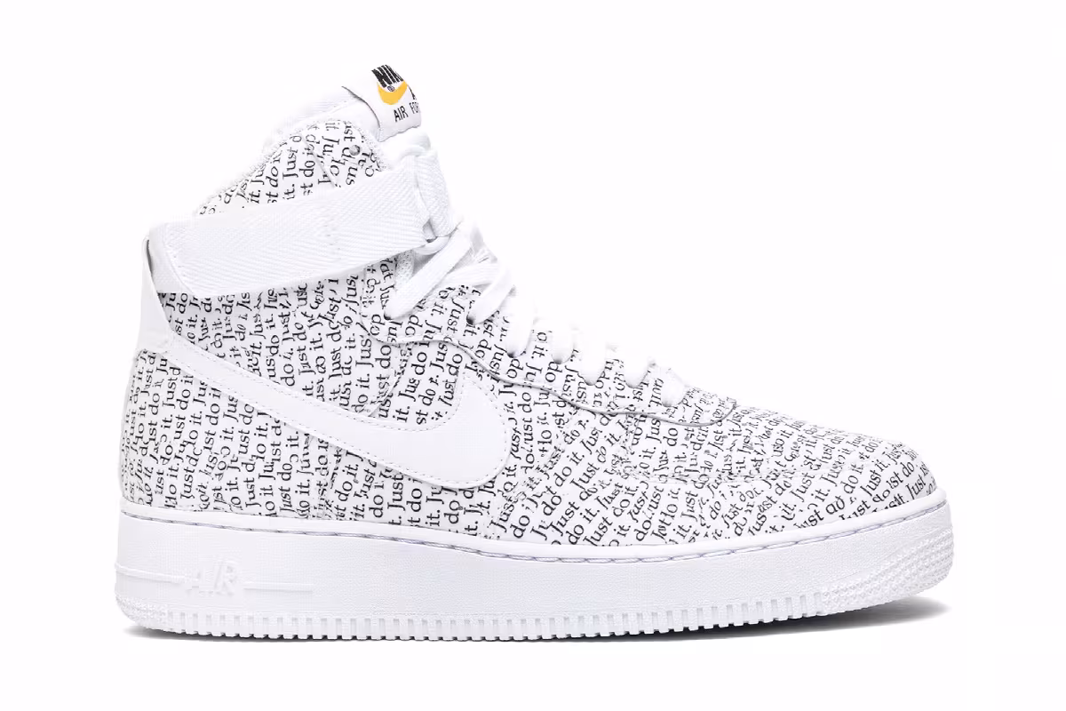 Nike Women's Air Force 1 High LX Just Do It, view 2