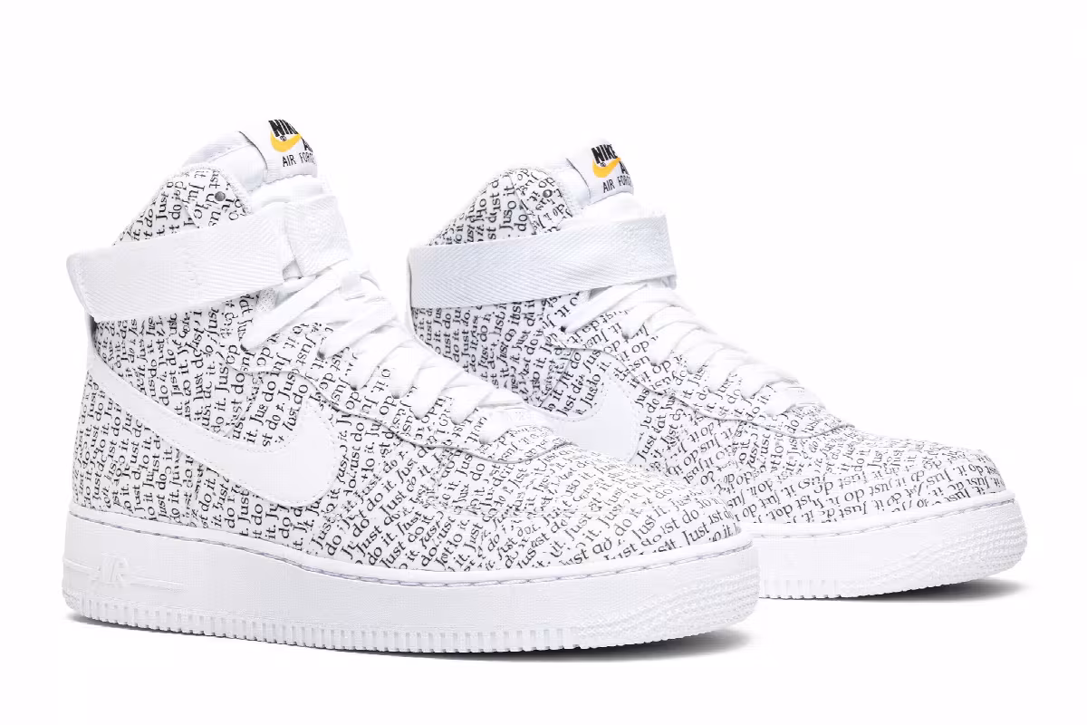 Nike Women's Air Force 1 High LX Just Do It, view 9
