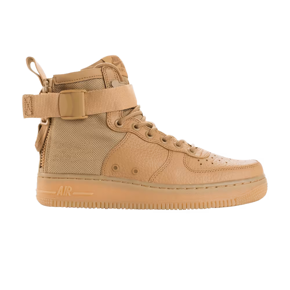 Nike Women's SF Air Force 1 Mid Elemental Gold