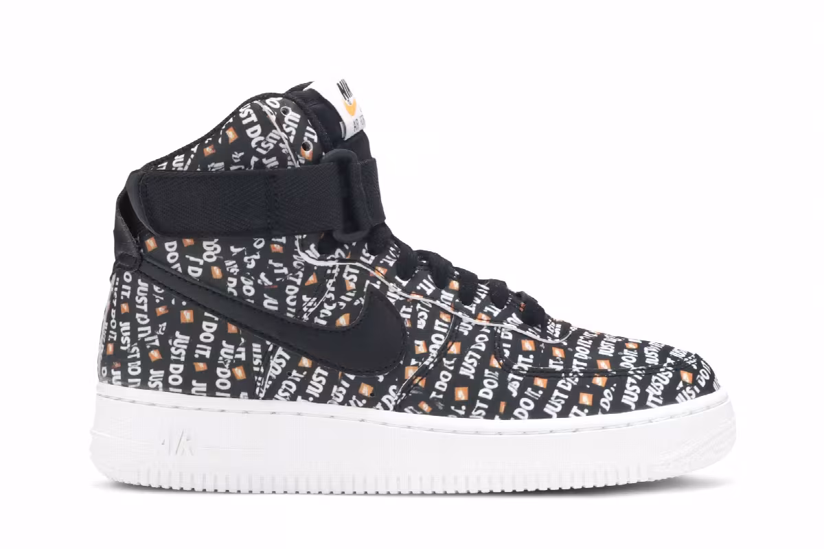 Nike Women's Air Force 1 High Just Do It, view 2